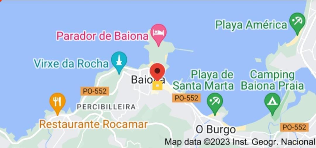 Vivienda En El Casco Historico De Baiona Villa Eksteriør billede